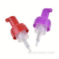 Seifenflaschenschaumdüse farbige Kunststoffpumpe Kopfschaumlotion Pumpe